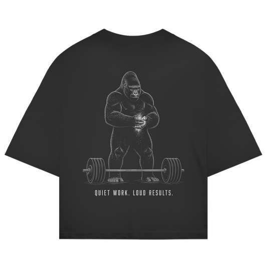 FORVYN QUIET WORK. LOUD RESULTS. – Premium Organic Oversized T-Shirt