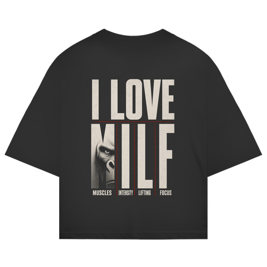FORVYN I LOVE MILF – Premium Organic Oversized T-Shirt