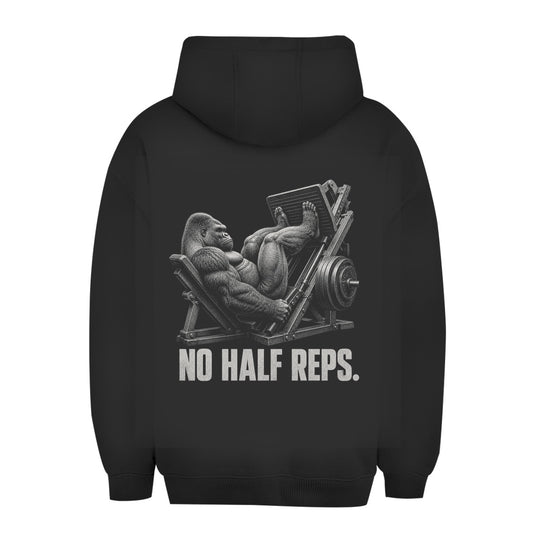 FORVYN NO HALF REPS – Black – Rückansicht