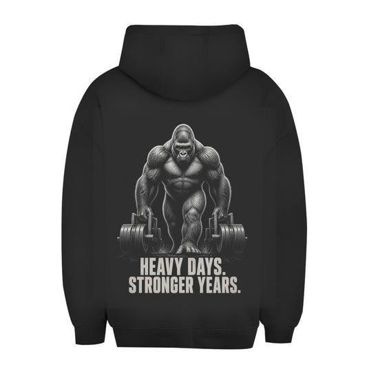 FORVYN HEAVY DAYS STRONGER YEARS – Black – Rückansicht