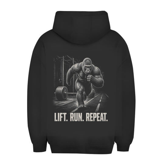 FORVYN LIFT RUN REPEAT – Black – Rückansicht