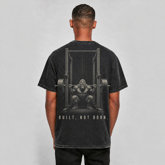 FORVYN BUILT, NOT BORN. – Washed Oversized T-Shirt