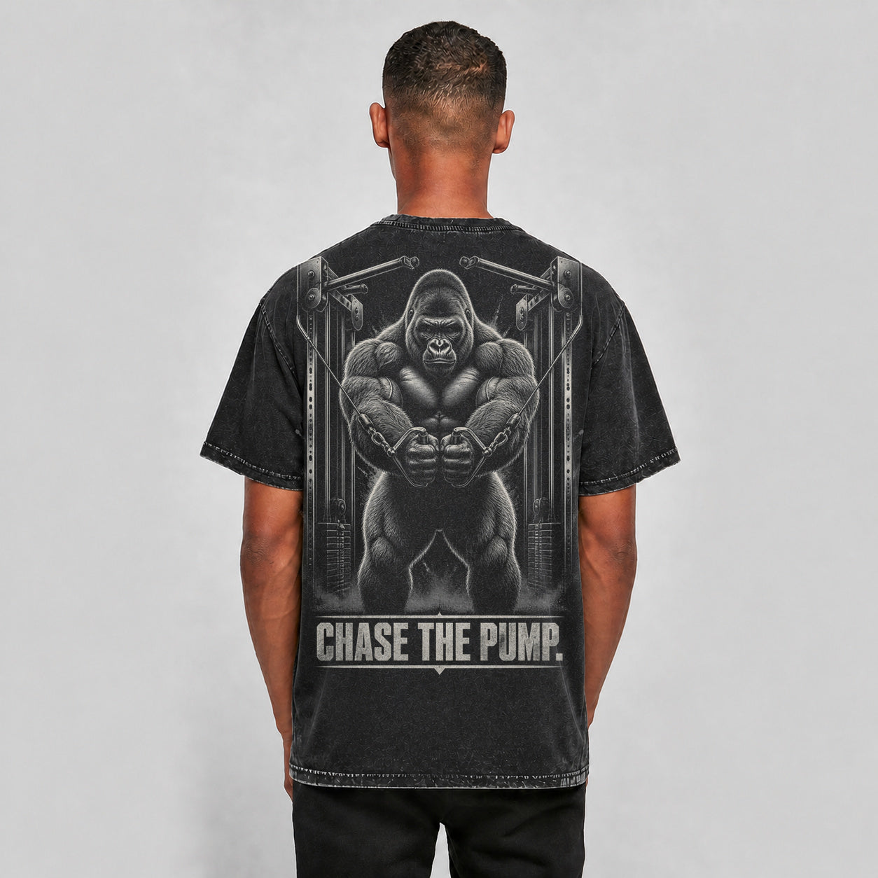 FORVYN CHASE THE PUMP. – Washed Oversized T-Shirt