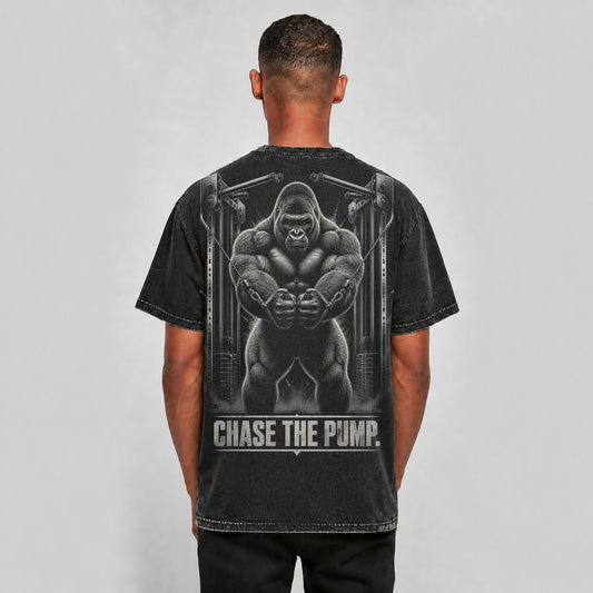 FORVYN CHASE THE PUMP. – Washed Oversized T-Shirt
