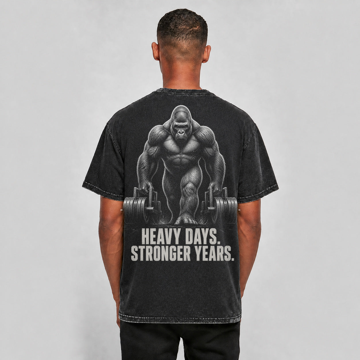 FORVYN HEAVY DAYS. STRONGER YEARS. – Washed Oversized T-Shirt