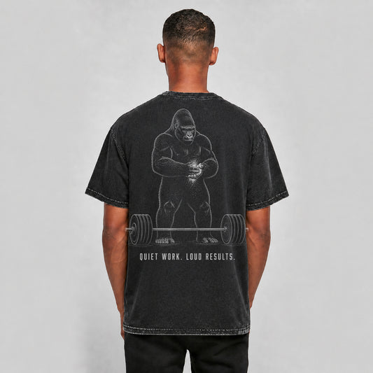 FORVYN QUIET WORK. LOUD RESULTS. – Washed Oversized T-Shirt