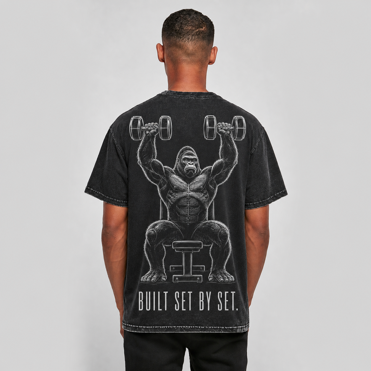 FORVYN BUILT SET BY SET. – Washed Oversized T-Shirt
