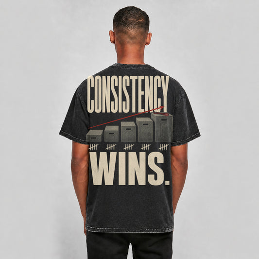 FORVYN CONSISTENCY WINS. – Washed Oversized T-Shirt