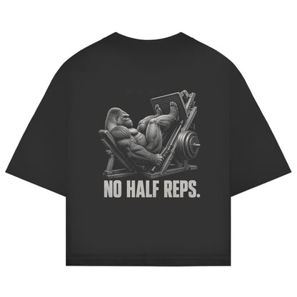 FORVYN NO HALF REPS – Black – Rückansicht