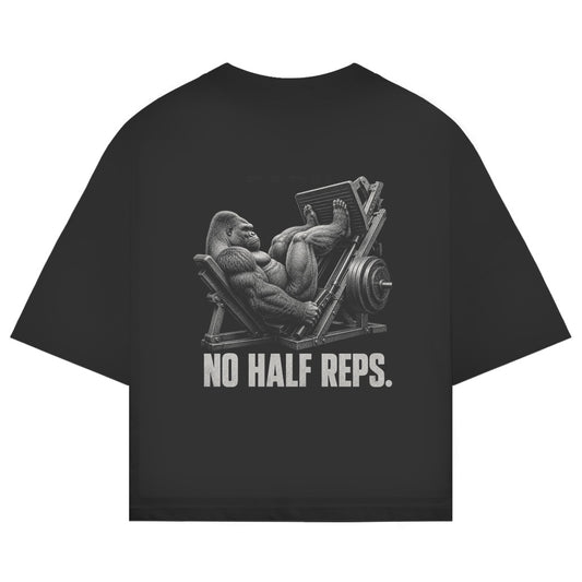 FORVYN NO HALF REPS – Black – Rückansicht
