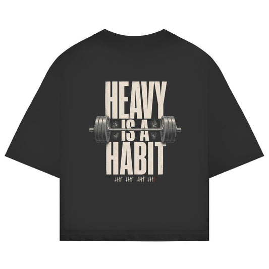 FORVYN HEAVY IS A HABIT – Black – Rückansicht