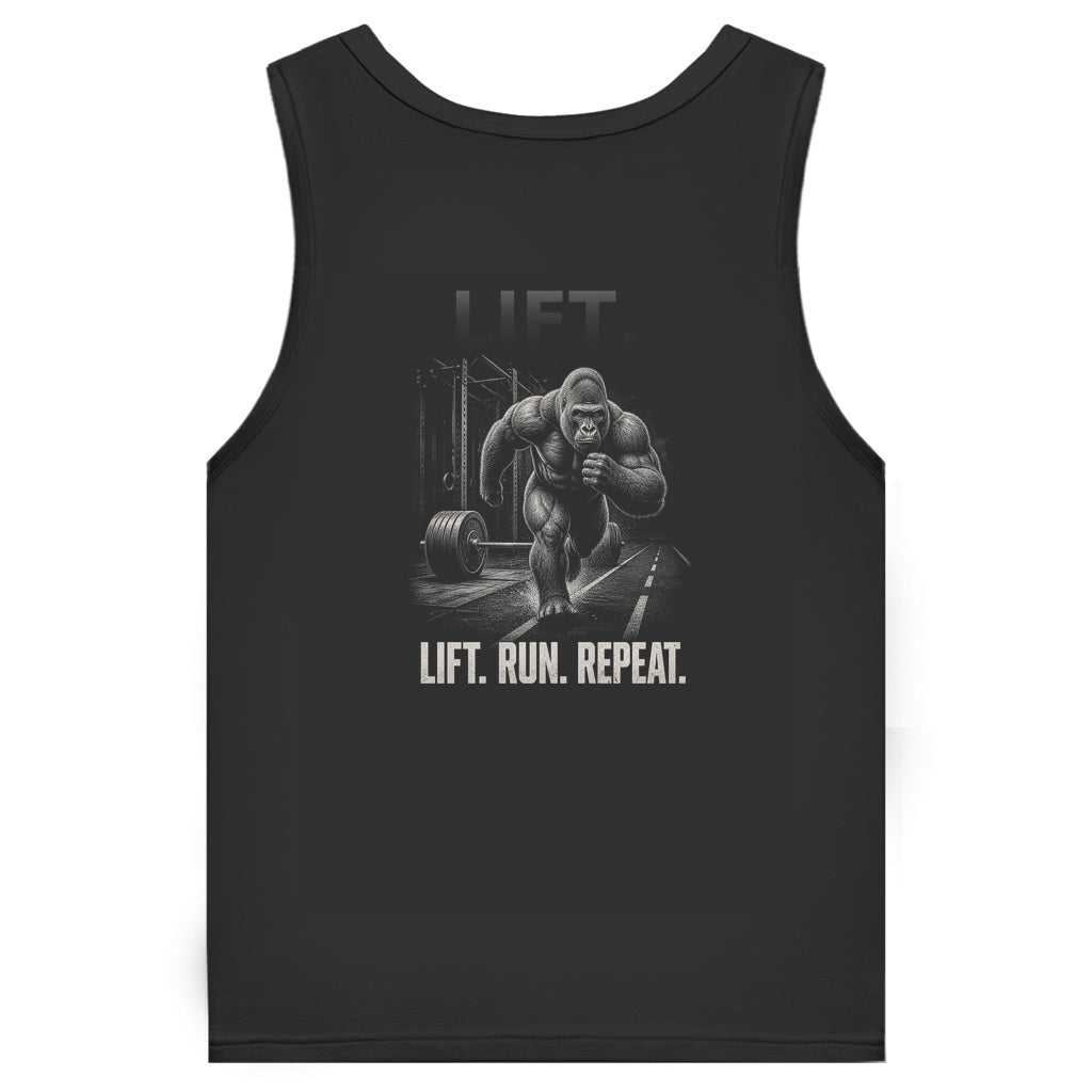 FORVYN LIFT RUN REPEAT – Black – Rückansicht