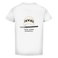 FORVYN T-Shirt mit normalem Schnitt „CALM UNDER PRESSURE“ in Weiß – Rückansicht.