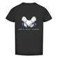 FORVYN T-Shirt mit normalem Schnitt „EARN YOUR PLACE“ in Schwarz – Rückansicht.
