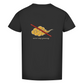 FORVYN T-Shirt mit normalem Schnitt „KEEP GROWING“ in Schwarz – Rückansicht.