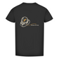 FORVYN T-Shirt mit normalem Schnitt „OWN COURSE“ in Schwarz – Rückansicht.