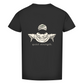 FORVYN T-Shirt mit normalem Schnitt „QUIET STRENGTH“ in Schwarz – Rückansicht.