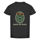 FORVYN T-Shirt mit normalem Schnitt „THE BASICS“ in Schwarz – Rückansicht.