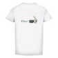 FORVYN T-Shirt mit normalem Schnitt „UNMEASURED“ in Weiß – Rückansicht.